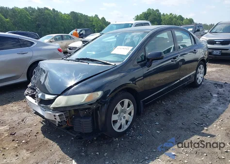 2010 Honda Civic Lx из США, поврежденный, VIN 2HGFA1F58AH317569